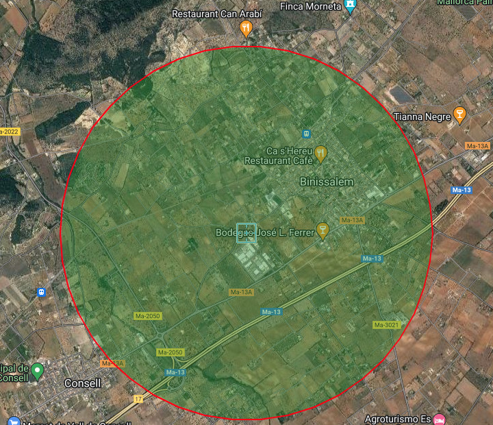 Ampliat a 2 Km el radi de consum per a instal·lacions FV compartides